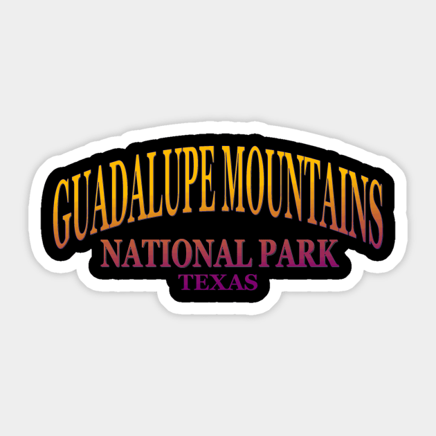 Guadalupe Mountains National Park, Texas Sticker by Naves